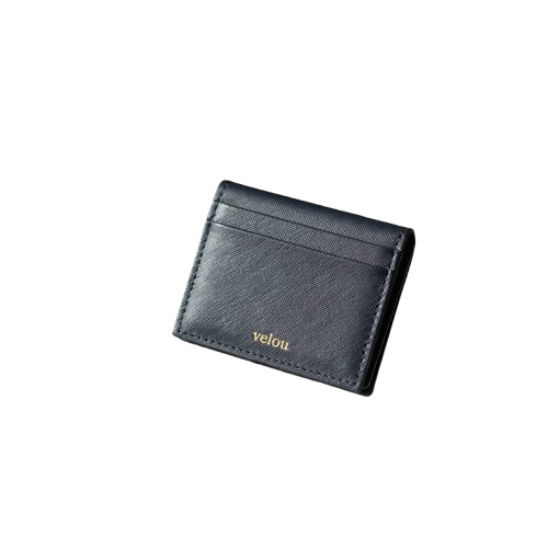 The Velou Card Holder - Navy